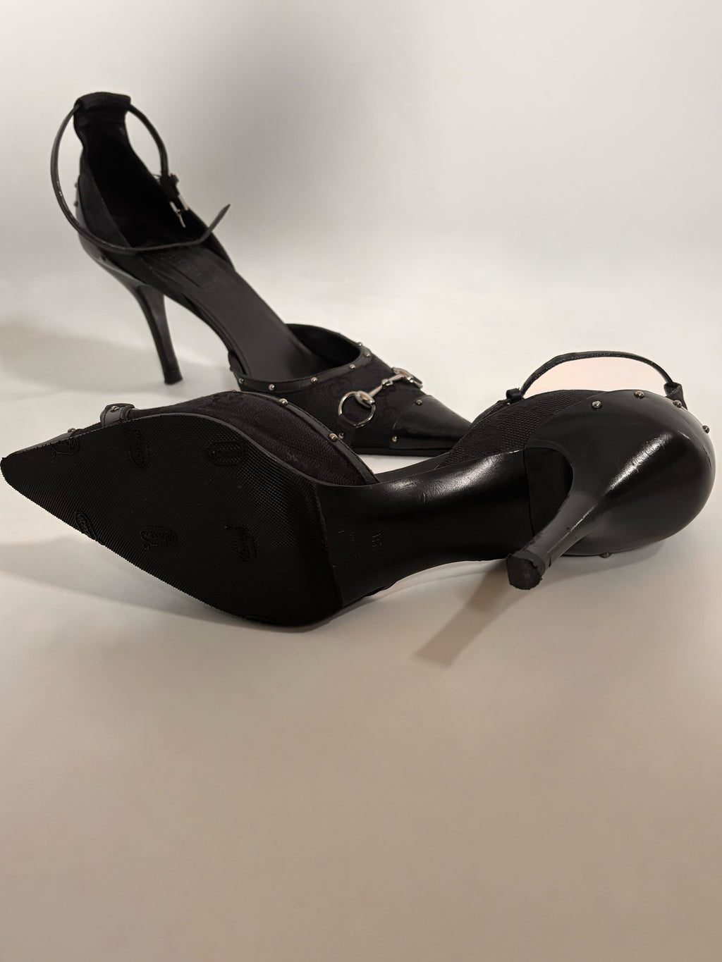 Rare Gucci by Tom Ford Runway Monogram Horsebit Heels – Spring/Summer 2004 | EU 39C / UK 6 / US 8.5