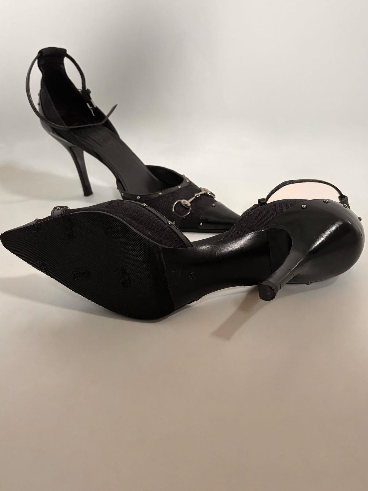 Rare Gucci by Tom Ford Runway Monogram Horsebit Heels – Spring/Summer 2004 | EU 39C / UK 6 / US 8.5